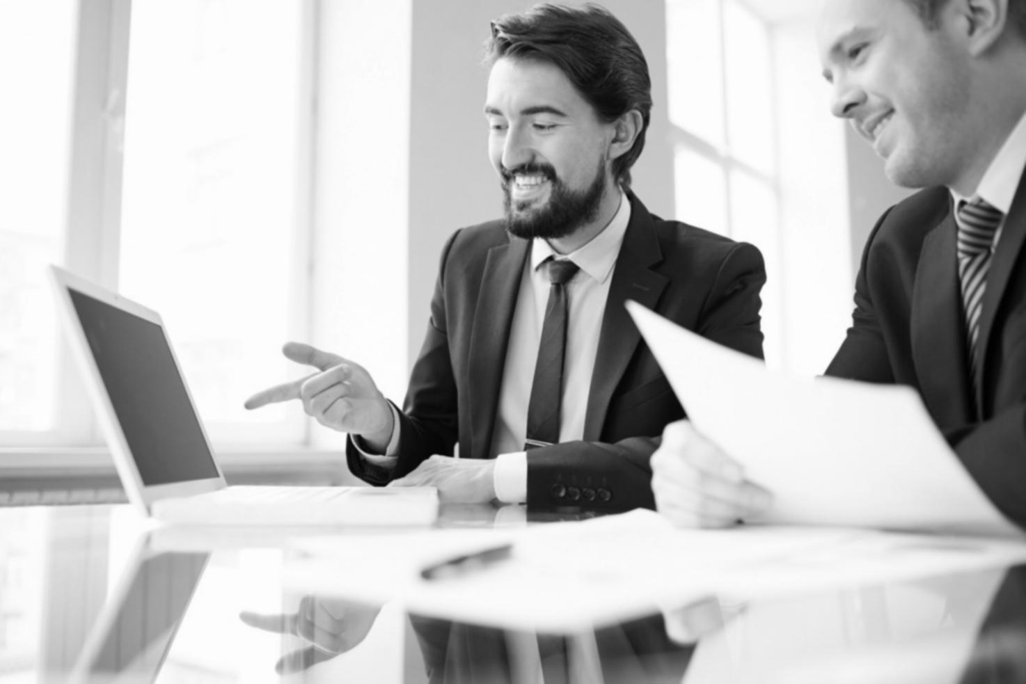 Reunião de planeamento fiscal com cliente